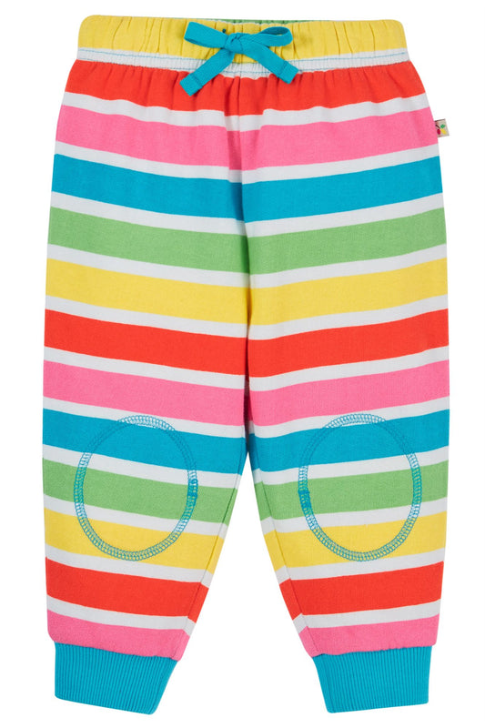 Frugi Switch Snuggle Crawlers, Soft White Rainbow