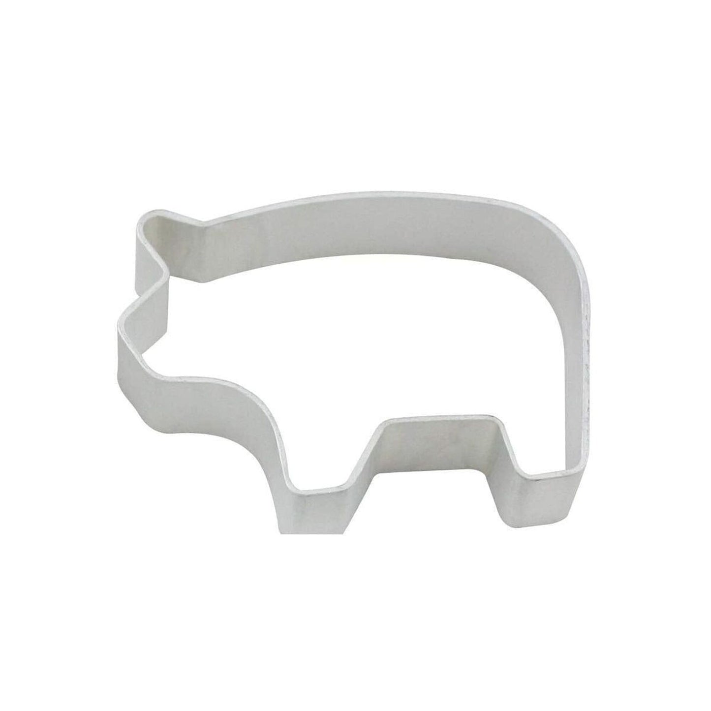 Set of 5 Zenker aluminum animal cookie cutters