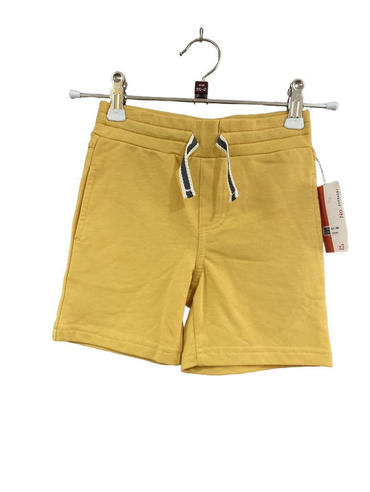 Preloved Unknown Brand - Yellow Shorts, NEW With Tags (18-24m)