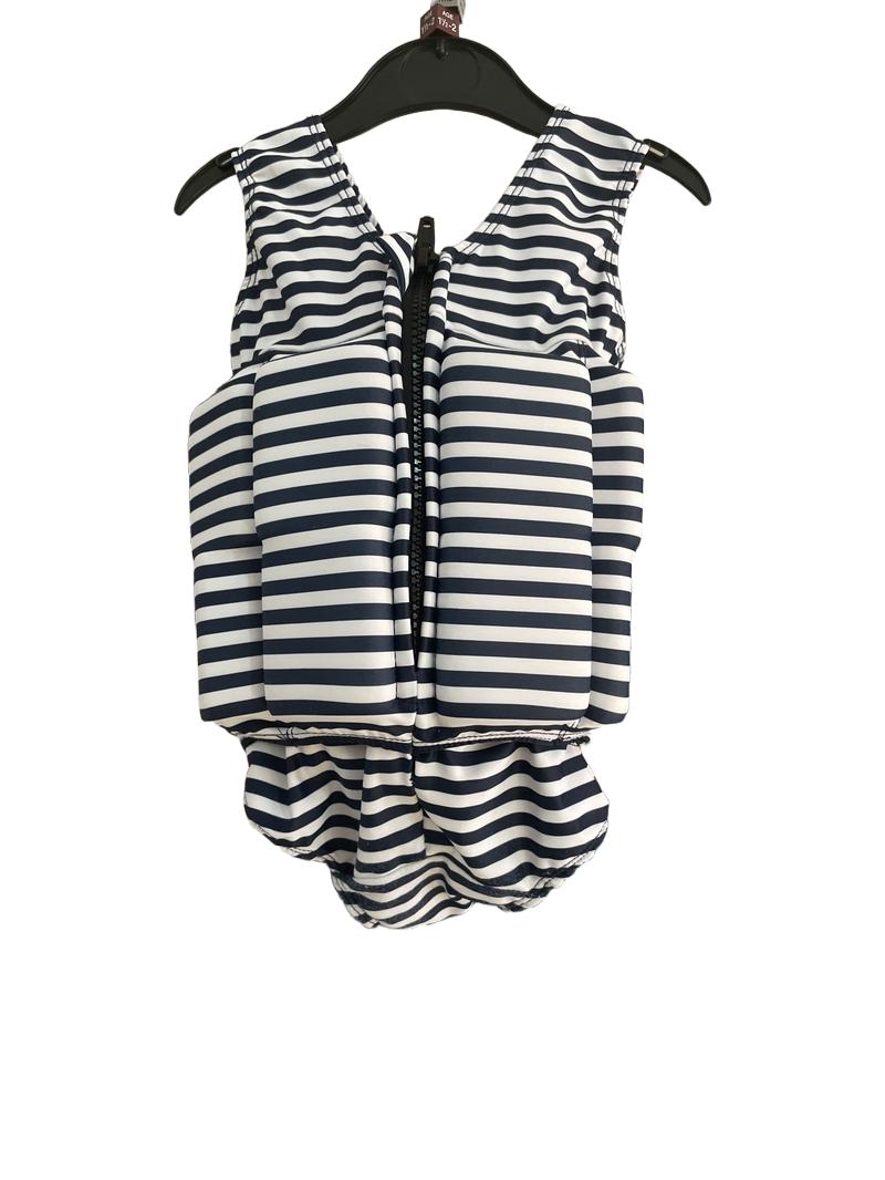 Preloved Splash About - Splash About Striped Swimsuit With Floats. (1-2)