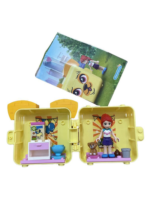 Preloved Toys - Lego Friends Yellow Dog Cube. - Lego