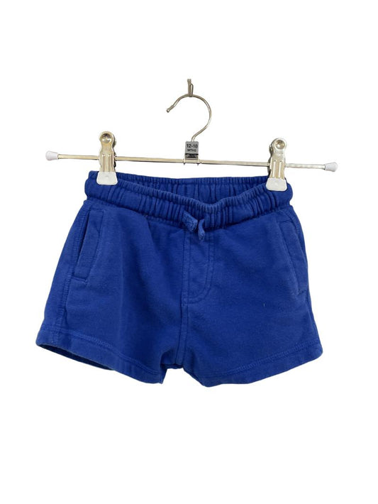 Preloved Marks & Spencer - Blue Drawstring Shorts (12-18m)