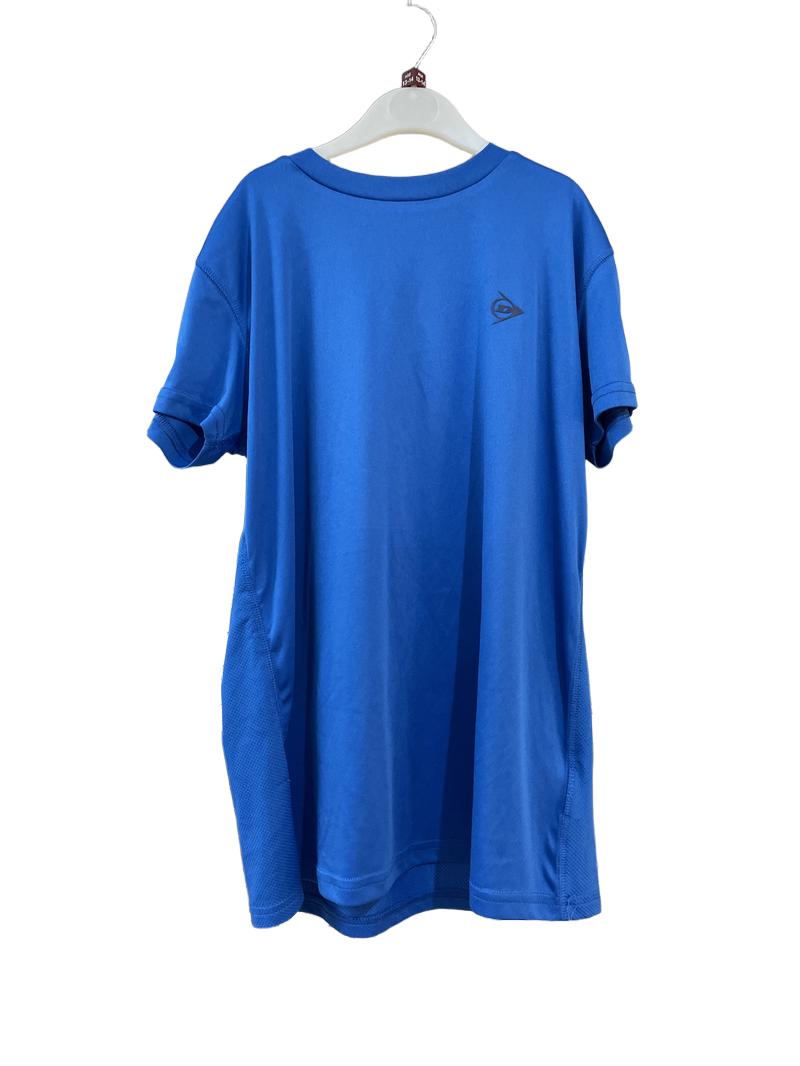 Preloved Dunlop - Blue Short-sleeved Wicking Athletic Top (13-14y)