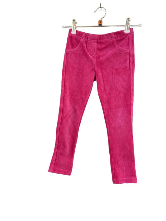 Preloved Marks & Spencer - Pink Stretchy Corduroy Leggings (4-5y)