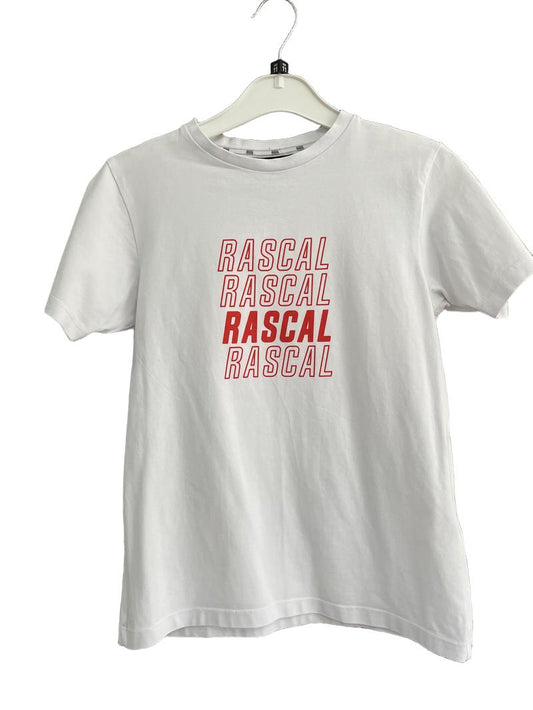 Preloved Rascal - White Short Sleeve Rascal T-shirt (11-12y)