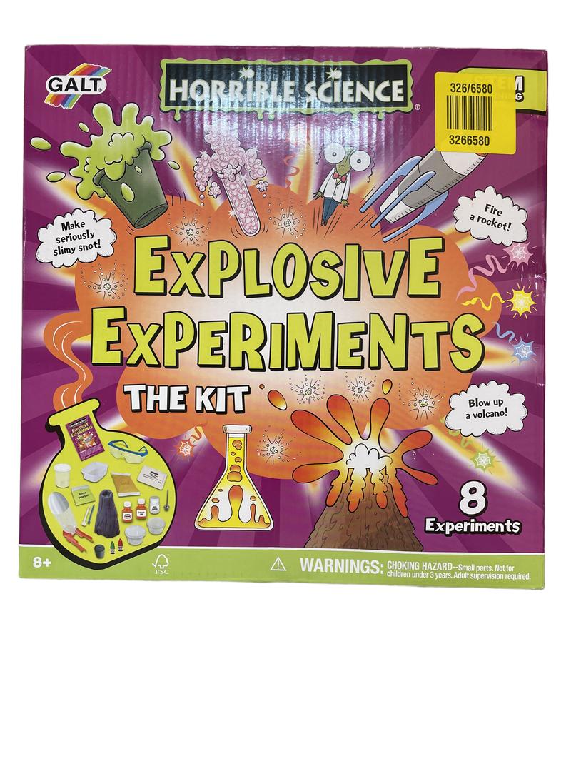 Preloved Toys - Explosive Experiments The Kit, NEW In Package - Galt
