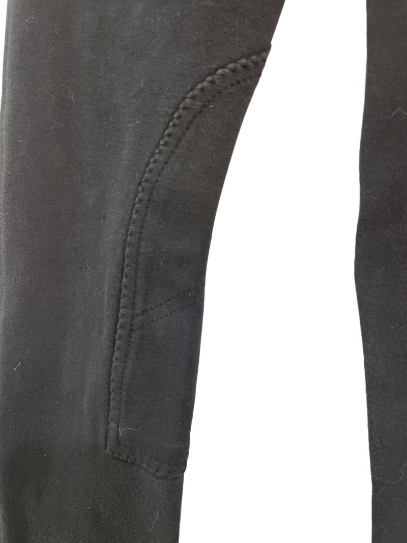 Preloved Whitaker - Black Horse Riding Trousers/Jodhpurs.( Regular UK24) (8-9y)