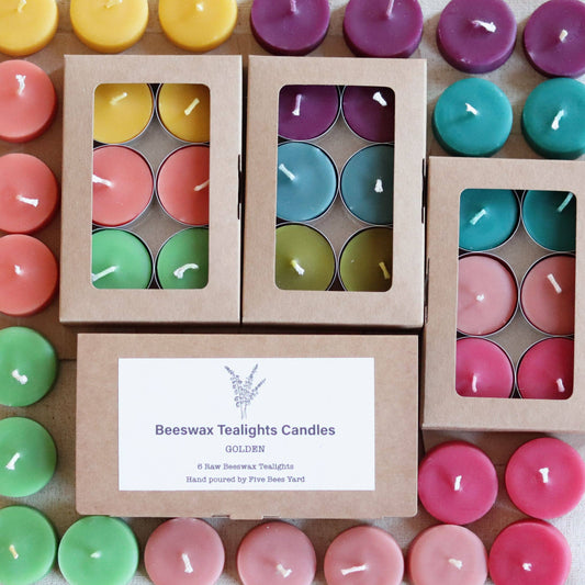 Colourful Set of Eco Friendly Candles | Handmade Gift