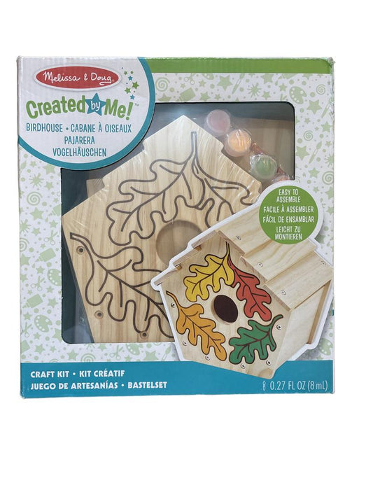Preloved Toys - Birdhouse Craft Kit, NEW In Box - Melissa & Doug