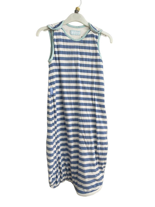 Preloved Grobag - Blue / White Striped Sleeping Bag (6-18m) - Sleepwear