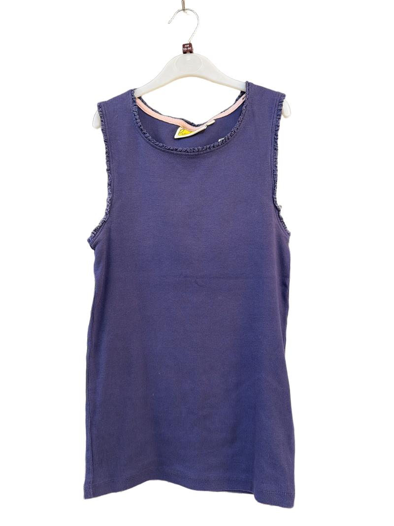 Preloved Boden - Purple Ribbed Vest (13-14y)