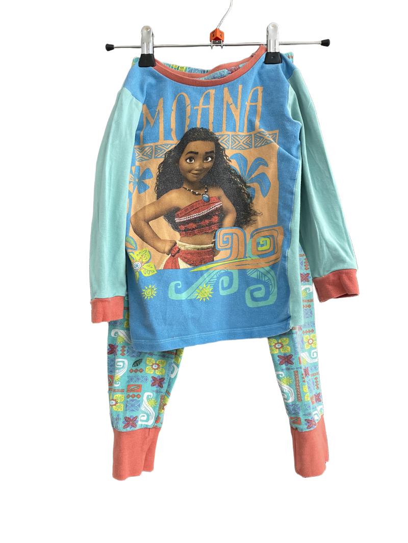 Preloved Character.com - Green Moana Pyjamas (4-5y)