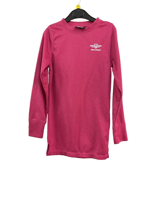 Preloved Board Angels - Pink Thermal Layer Top (7-8y)