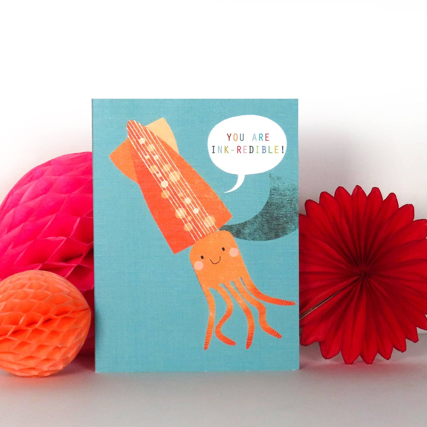 SM72 Mini Squid Well Done Card