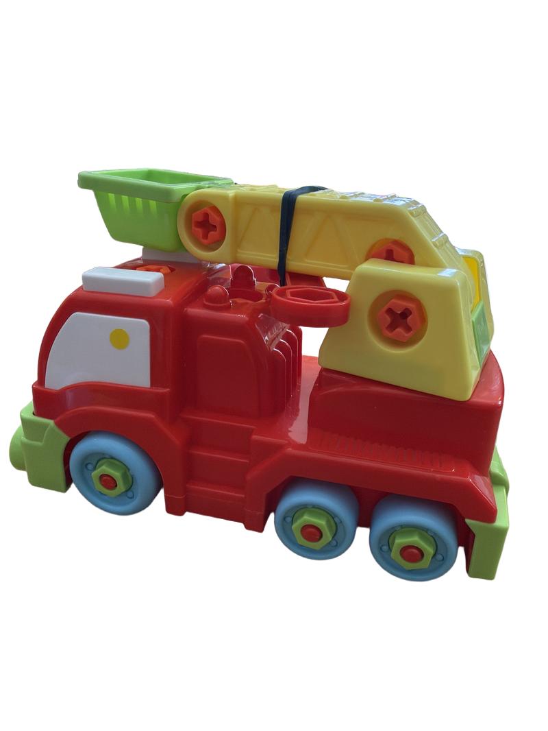 Preloved Toys - Plastic Take Apart Excavator Kit - Unknown Brand