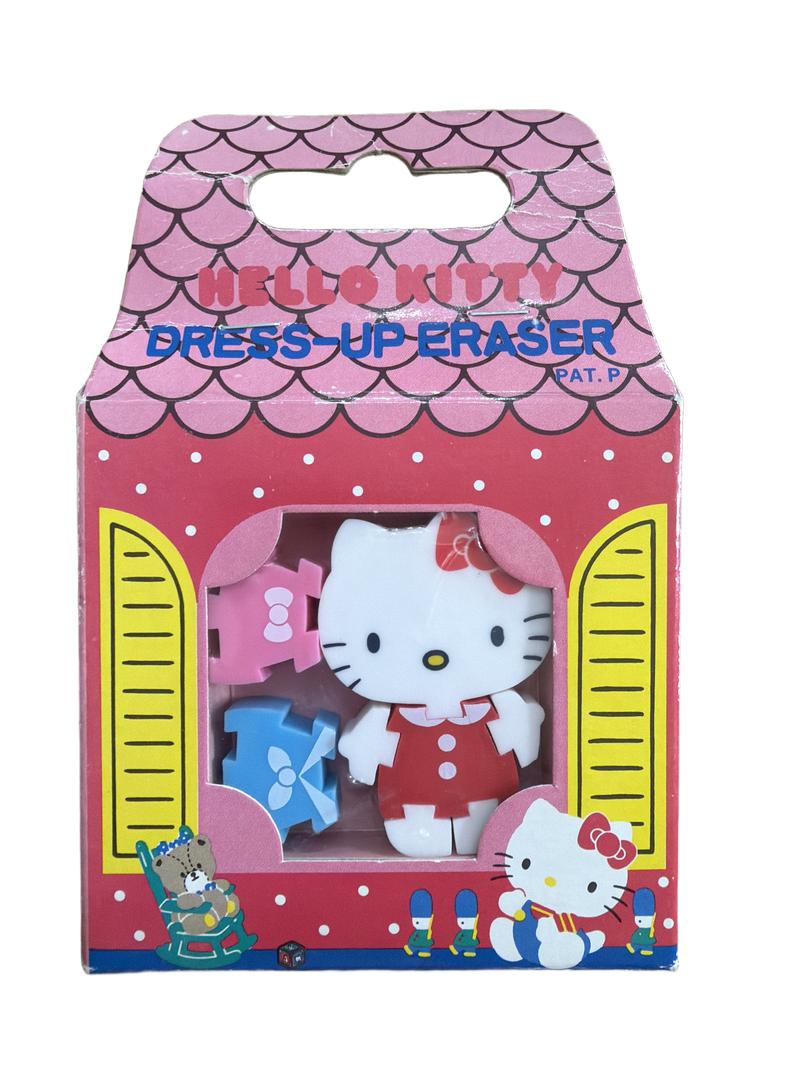 Preloved Toys - Hello Kitty Dress-Up Eraser, NEW In Packaging - Sanrio