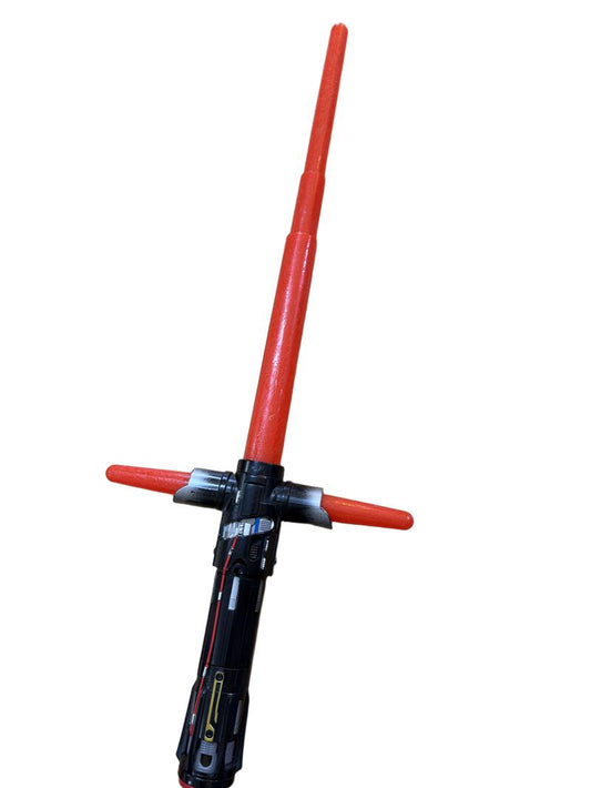 Preloved Toys - Red Three-point Star Wars Light Saber Forge - Hasbro