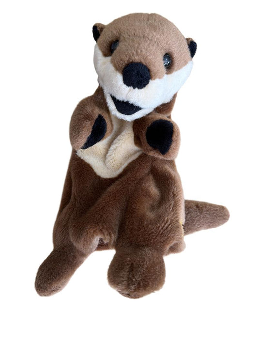 Preloved Toys - Meerkcat Brown Puppet - The Puppet Company