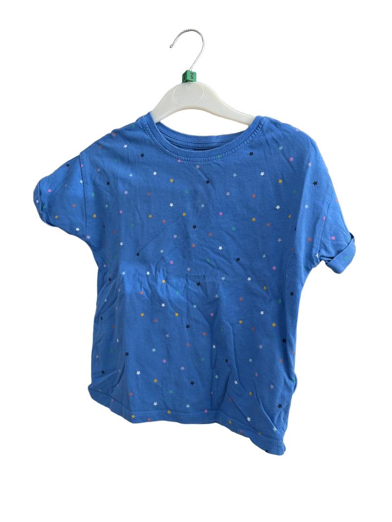 Preloved Marks & Spencer - Blue Star Print T Shirt (5-6y)