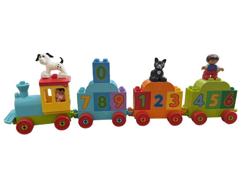 Preloved Toys - Duplo My First Number Train + A Few Pieces - Lego