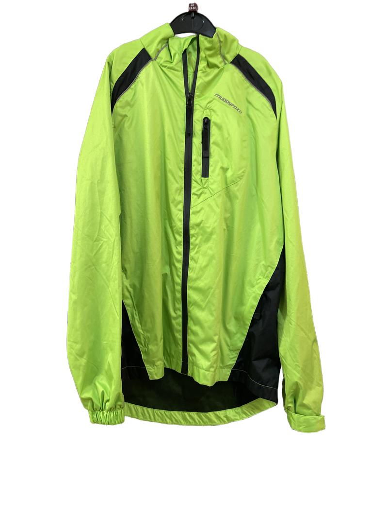 Preloved Muddyfox - Green Waterproof Cycling Jacket (13-14y)