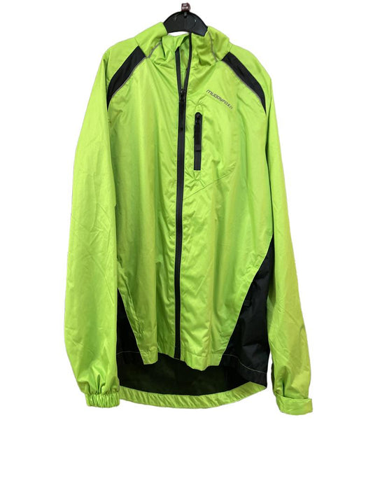 Preloved Muddyfox - Green Waterproof Cycling Jacket (13-14y)
