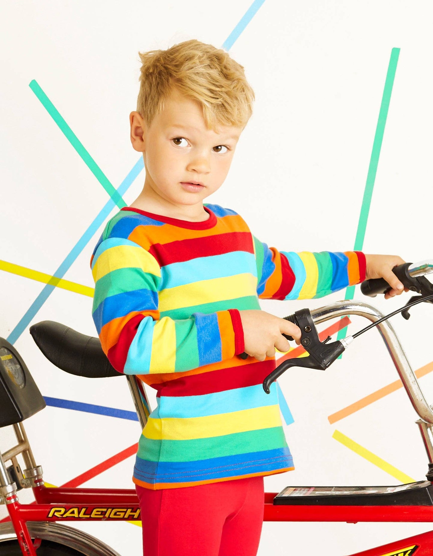 Organic Multi Stripe T-Shirt