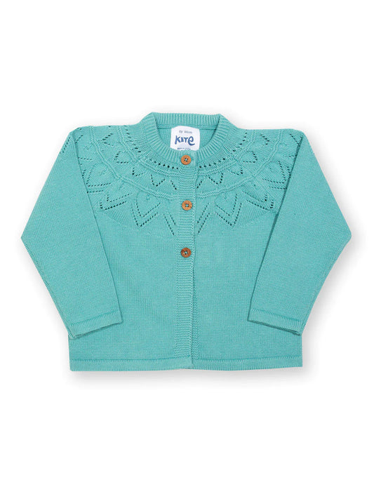 Kite Together Cardi Teal 