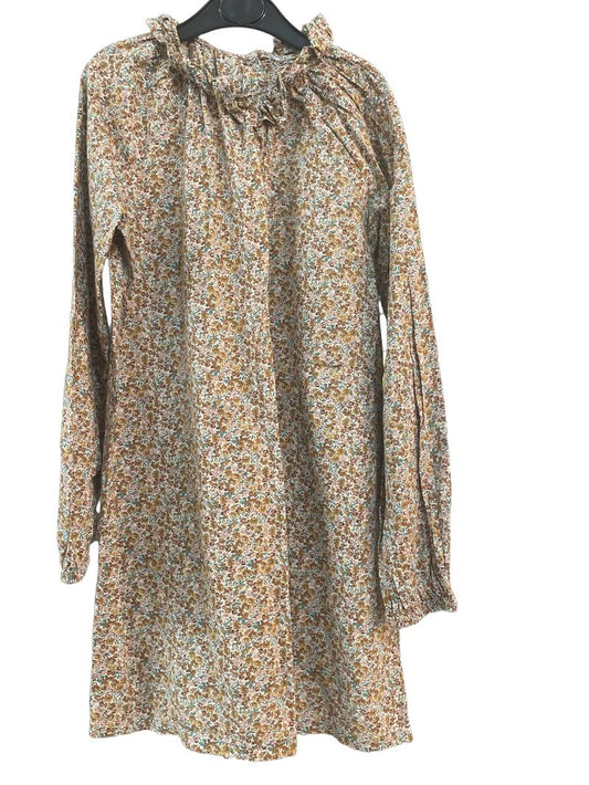 Preloved H&M - Brown Floral Ditsy Long-sleeved Top (12-13y)