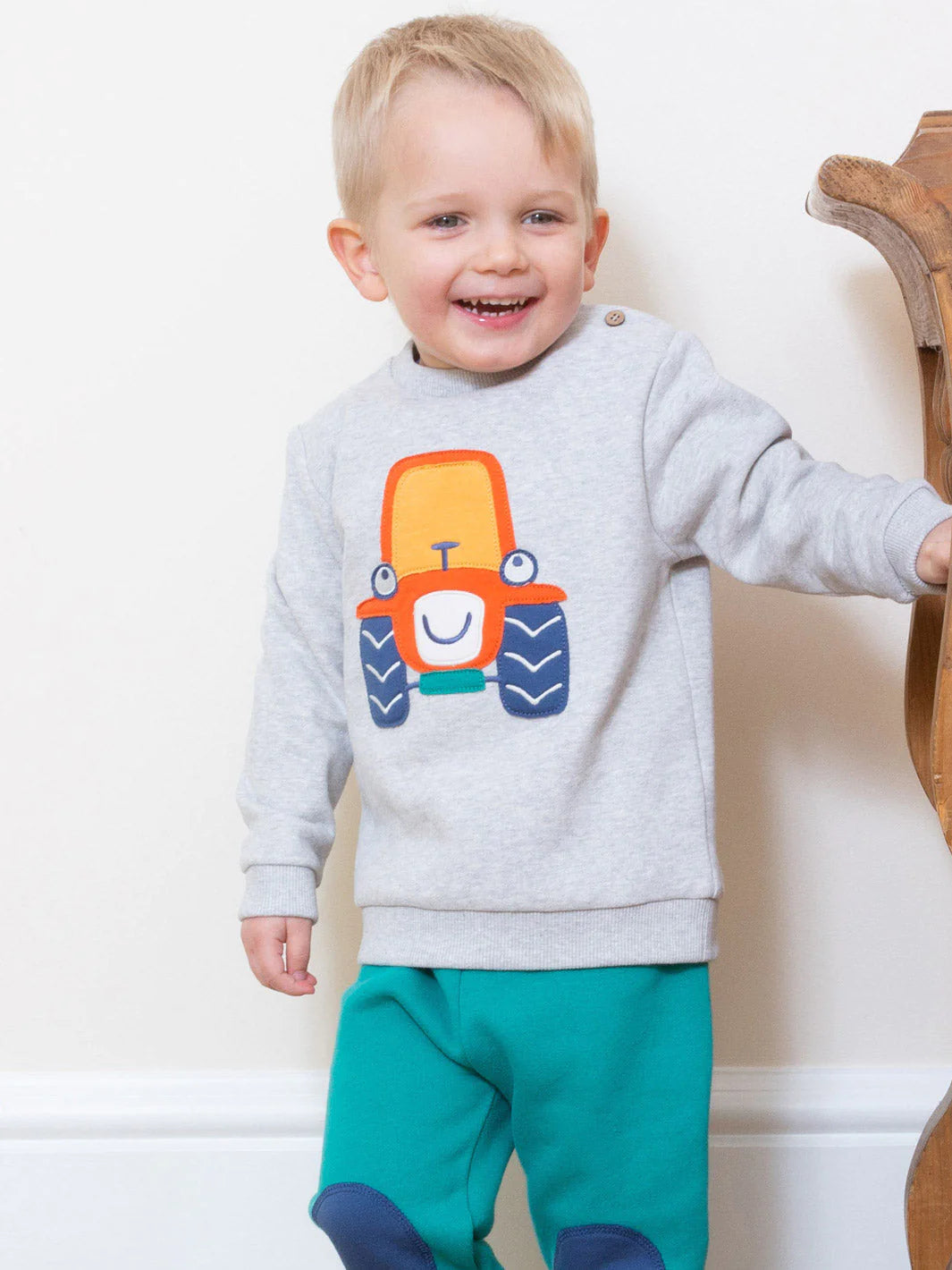 Kite Happy Tractor Sweatshirt