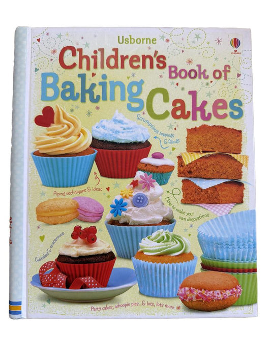 Preloved Children's Book Of Baking Cakes - Usborne