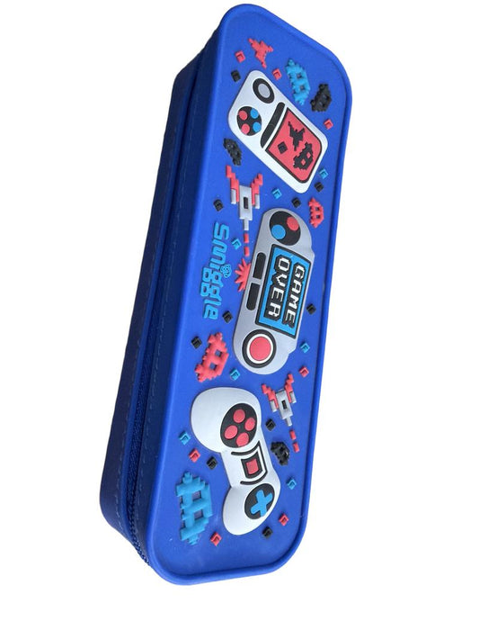Preloved Toys - Blue Silicone Game Over Pencil Case - Smiggle