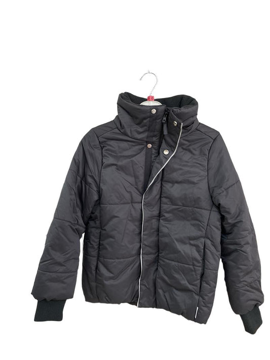 Preloved Polarn O. Pyret - Black Quilted Jacket (10-11y)