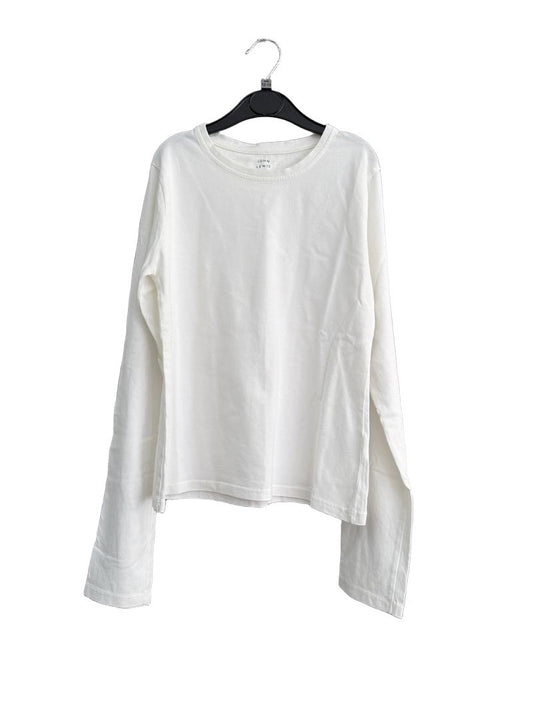 Preloved John Lewis - White Long-sleeved T Shirt (12y)
