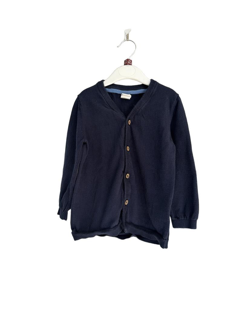 Preloved H&M - Navy Cardigan (18-24m)