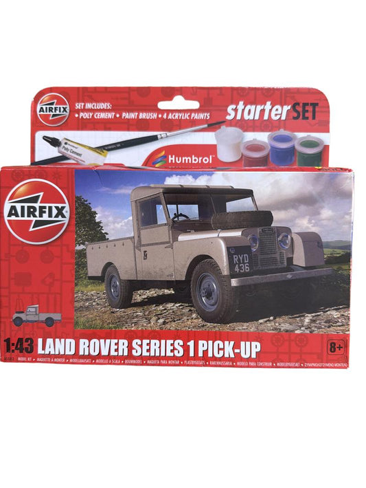 Preloved Toys - Land Rover Series 1 Pick-up Model Starter Set - Hornby Hobbies Ltd