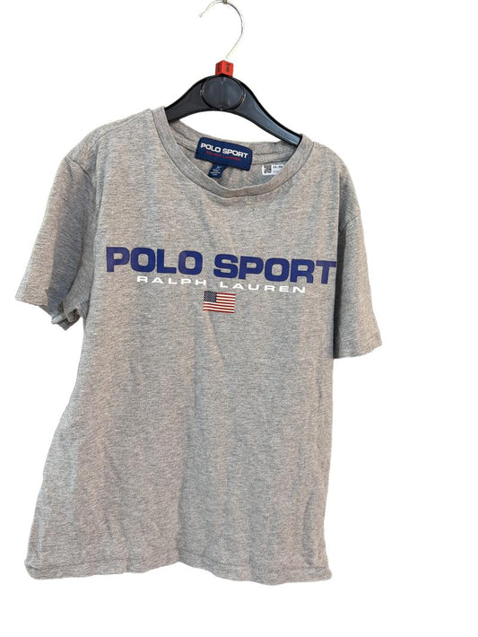 Preloved Polo Ralph Lauren - Gray Polo Sport Ralph Lauren Short-sleeved T Shirt (8-9y)