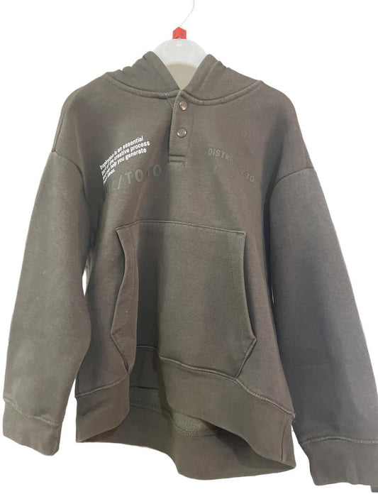 Preloved Zara - Gray Tokyo Hoodie (8-9y)