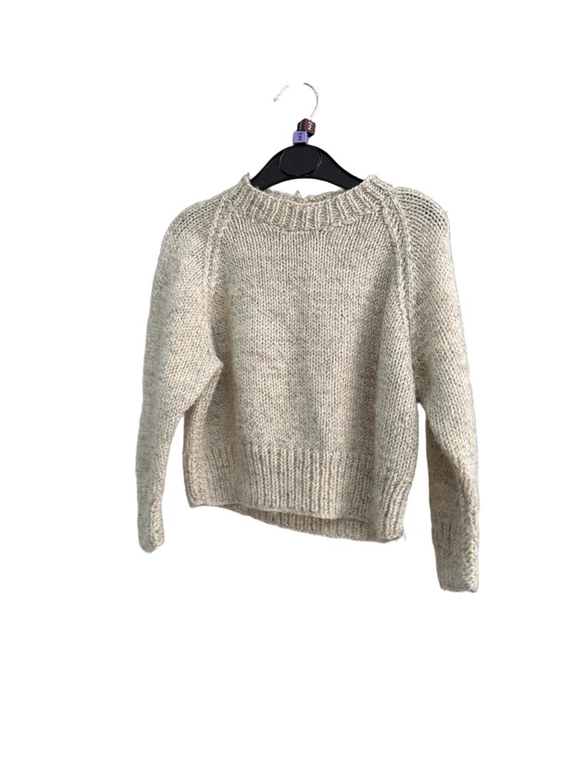 Preloved Unknown Brand - Oatmeal Knit Jumper (2-3y, 3-4y)
