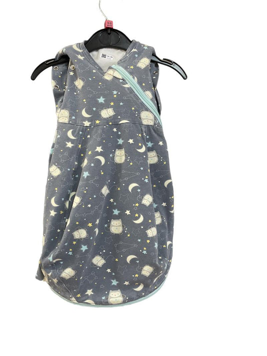 Preloved Grosnug - Sleepwear - Blue With Owl Print Sleepsack Sleep Bag Swaddle (0-3m)