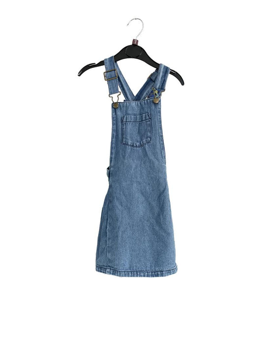 Preloved Marks & Spencer - Blue Denim Pinafore (2-3y)