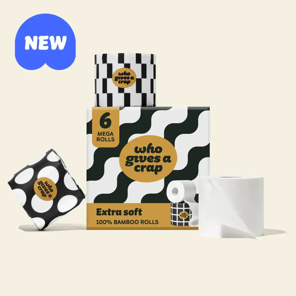 Extra Soft Toilet Tissue (6 pack) - Who Gives A Crap