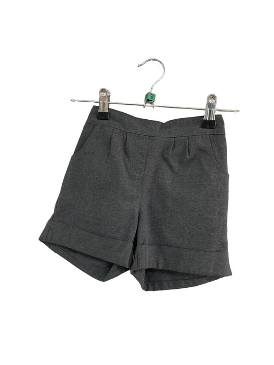 Preloved Marks & Spencer - Gray School Uniform Turn Up Shorts (5-6y)