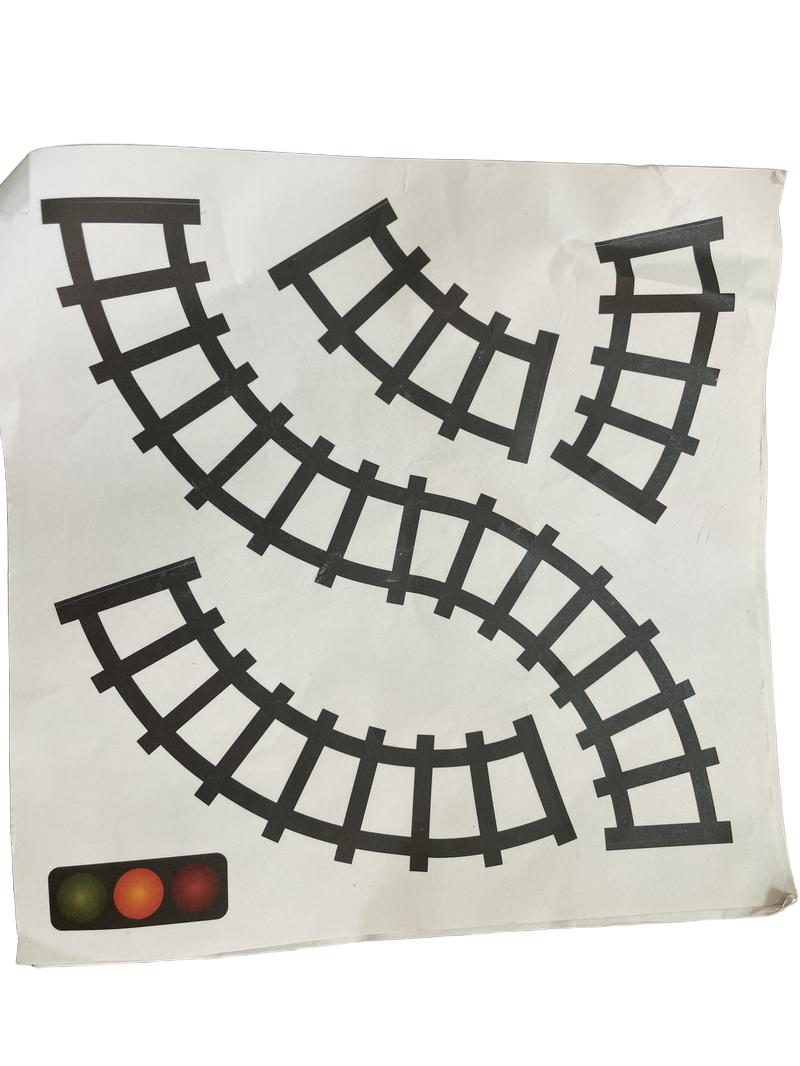 Preloved Toys - Track Sticker Sheet. - Unknown Brand