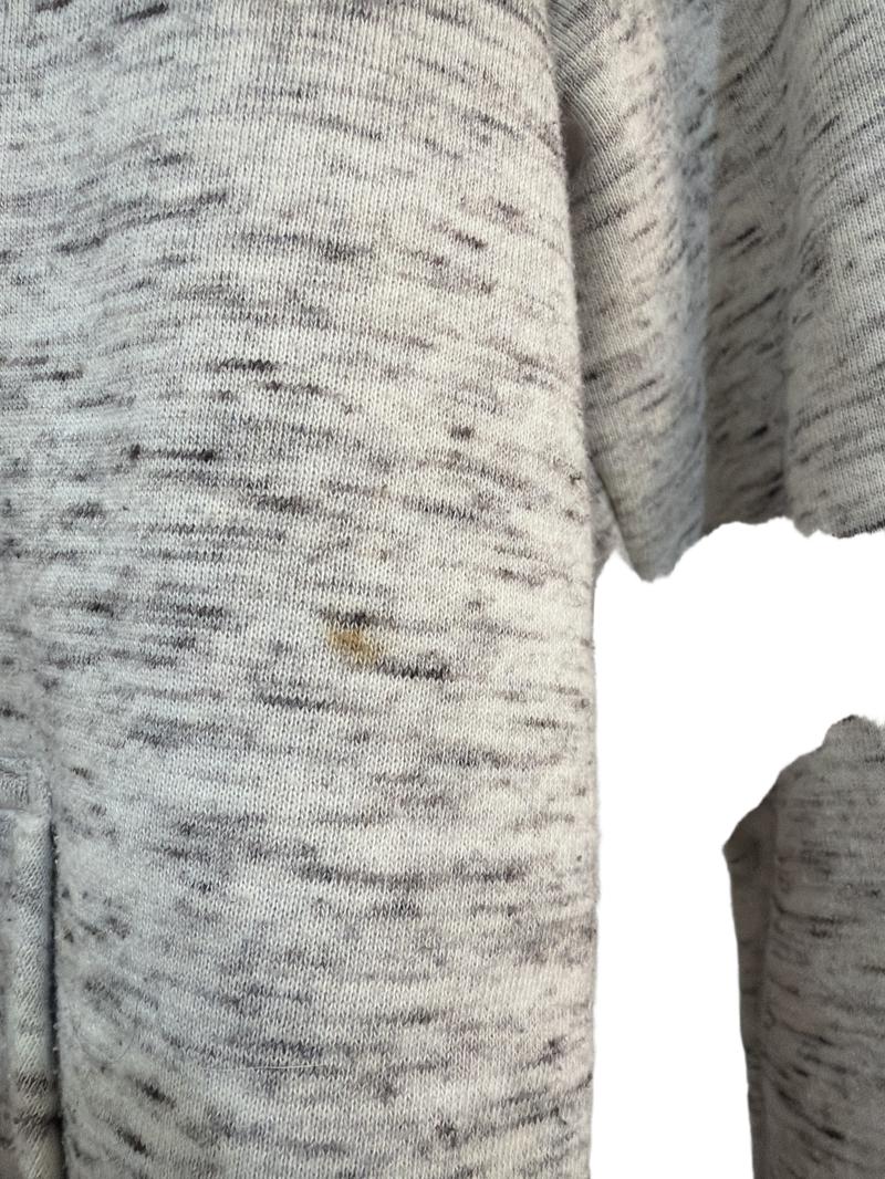 Preloved Animal  - Gray Heather Fleece-lined Zip Hoodie (9-10y)