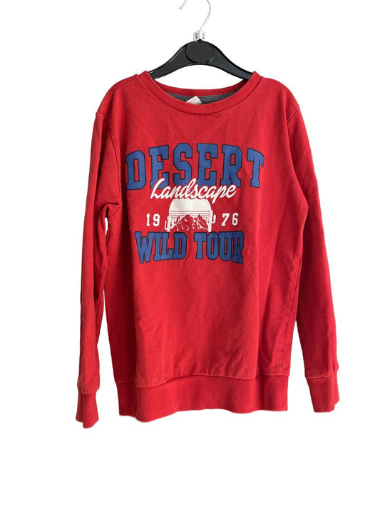 Preloved Piazza Aitalia - Red Desert Wild Tour Long-sleeved Shirt (9-10y)