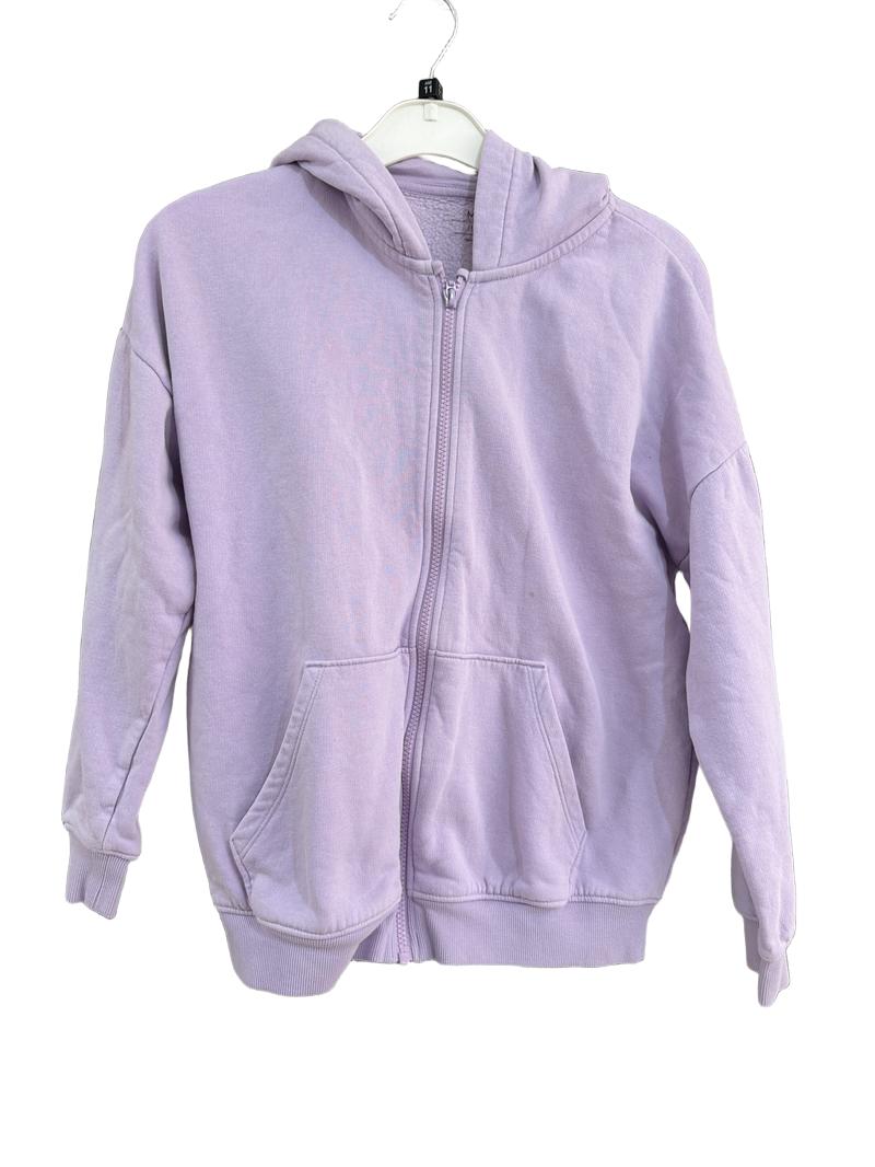 Preloved Marks & Spencer - Purple Zip Hoodie (11-12y)
