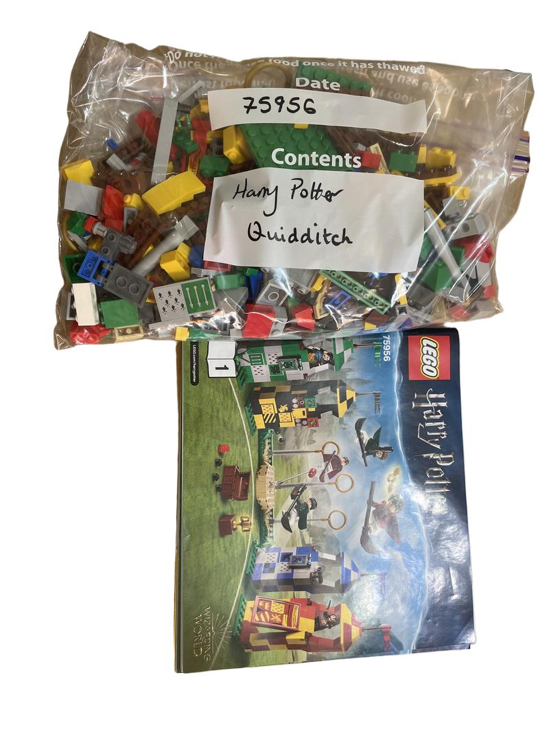 Preloved Toys - Harry Potter Quidditch Match, Set 75956. - Lego