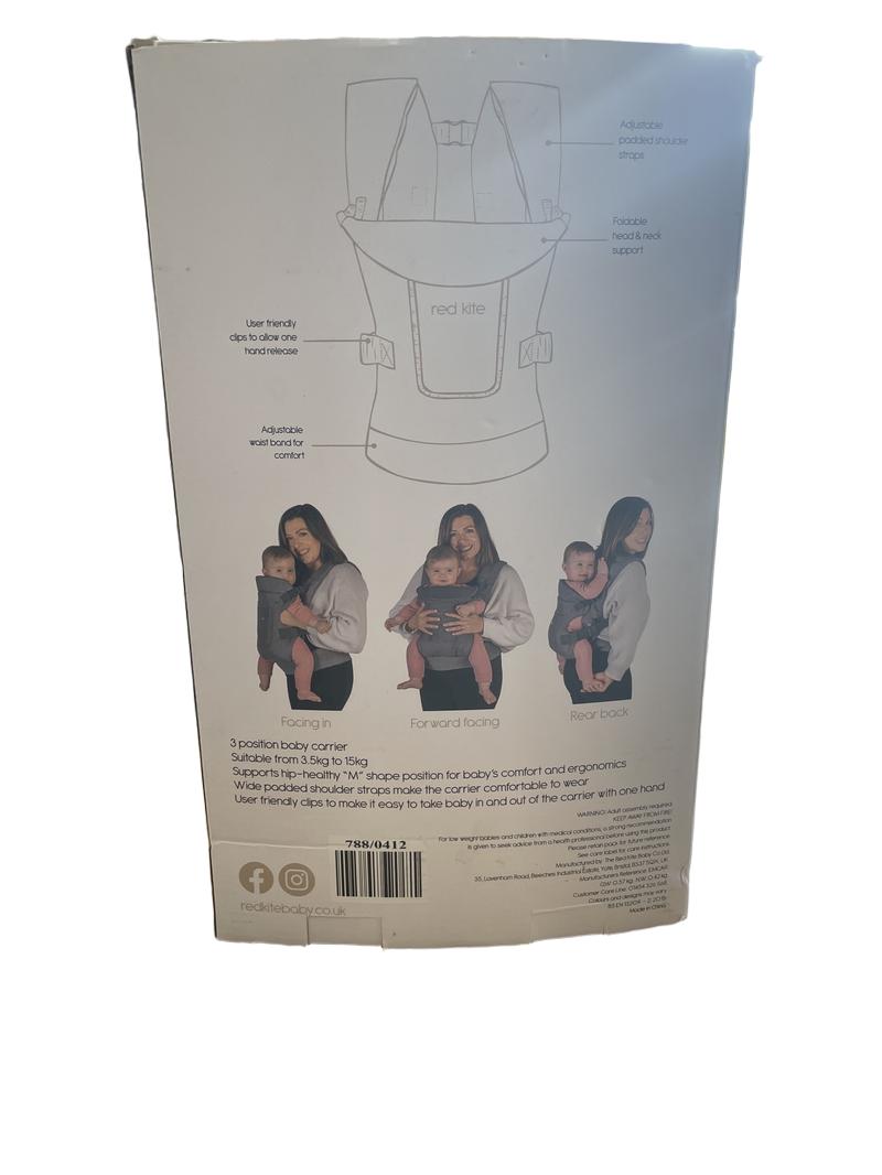 Preloved Red Kite - Ara Baby Carrier. Newborn-Toddler