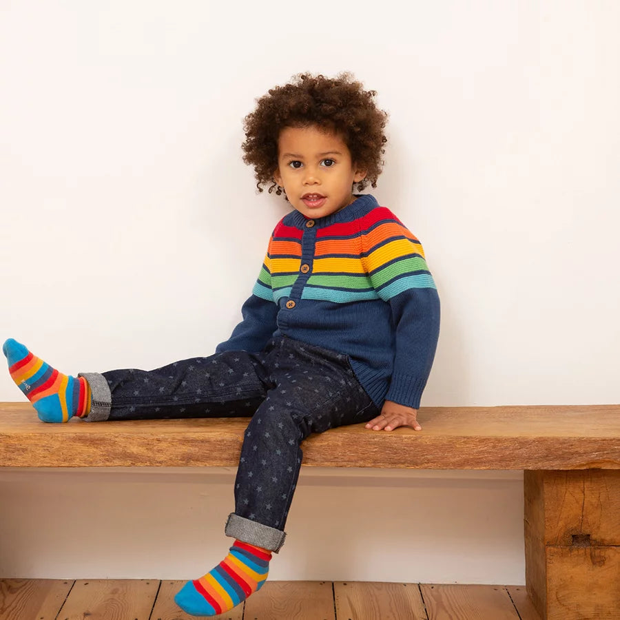 Kite Shine Bright Rainbow Cardi Cardigan